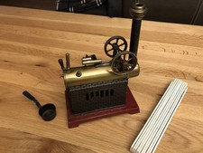 Dampfmaschine, Lokomobile, Doll, Bing, Falk ? ,Funktion getestet.