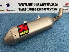 KTM SXF 250 450 Husqvarna Gas Gas Akrapovic Titan Auspuff 2019 - 2022