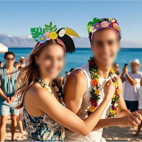 Verstellbares hawaii stirnband - hawaii,