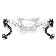 E46 Komplette Hinterachse ohne Achsträger Inkl. Versand! Komplett