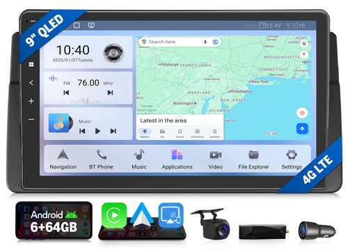 Dab qled 64 android auto - 9",