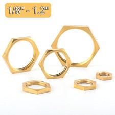 flache Sechskantmuttern 1/8"