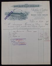 Rechnung VICHY 1905 AN DEN