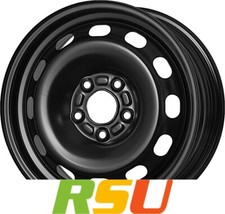 MWD 15163 6x15" ET52.5 LK5 108 ML 63.3 Stahlfelgen 15 Zoll