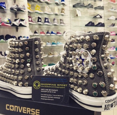 Converse charcol grau hoch - converse,