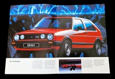VW GOLF GTi 16V II 2 Prospekt