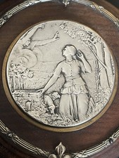 Antikes bronze relief - antikes,