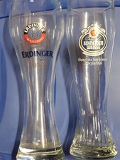 2 Weißbiergläser - Erdinger