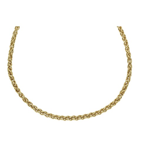 Zopfkette 585 gold cm - 585,