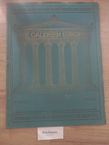 Die galerien europas viii - europas,