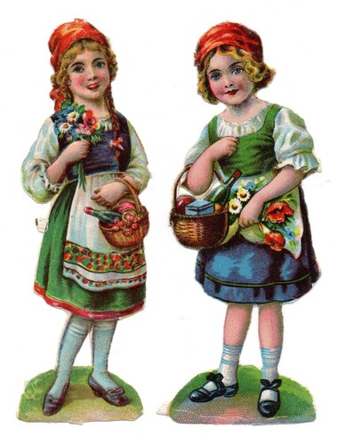 Alte oblaten glanzbilder - alte,