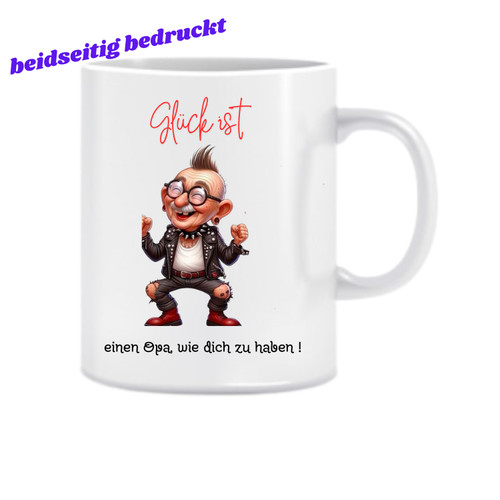 Tasse glück ist opa - glück, ist...