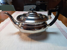 Teekanne, versilbert, englisch