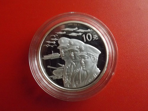 China yuan 1999 silber pp - *,