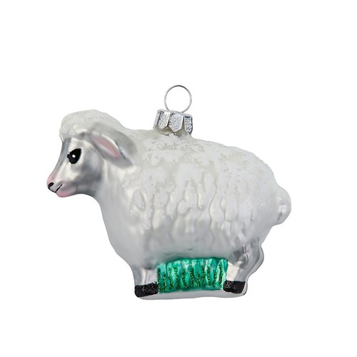 Christbaumschmuck glas 5cm - glas, 6,5cm