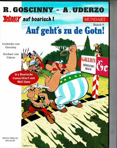 Asterix auf boarisch mundart - asterix,