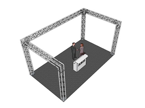 Alutruss punkt truss - alutruss, 4-punkt