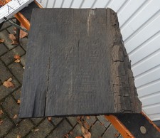 G2 Mooreiche 33X30 Bohle Bog Oak Altholz Drechselholz Pipe Pen Kantel Schnitholz