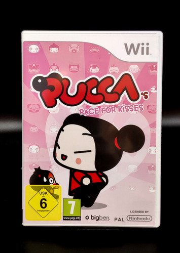 Pucca race for - race, kisses