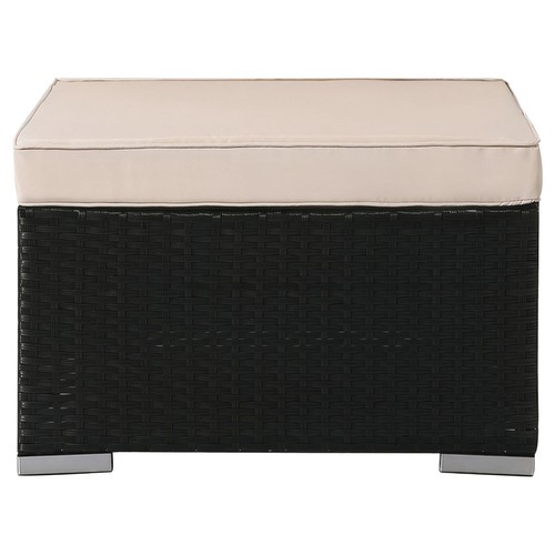 Arebos polyrattan hocker - polyrattan,