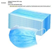 10 Stück Mundschutz Premium Soft 3 lagig  EinwegMaske 