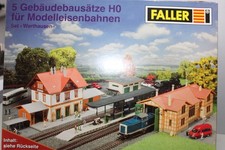 Faller 5 Gebäudebausätze Set