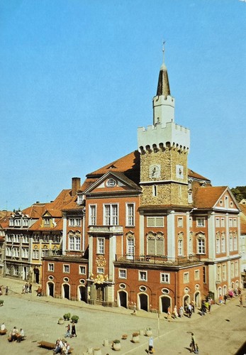 Löbau rathaus sachsen - rathaus, ddr