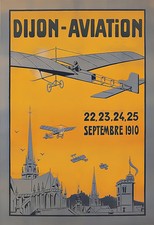 Art Ad Dijon Aviation 1910