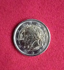2€. Handpoliert. Italien 2002.  Dante Alighieri. 