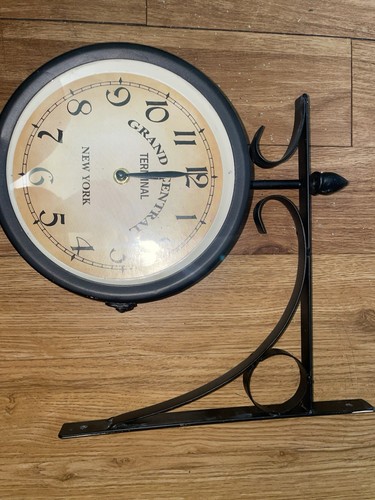 Wanduhr pendeluhr doppelseitig - wanduhr,