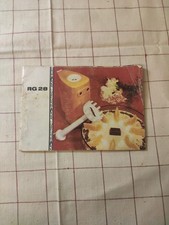 RG 28 Bedienungsanleitung - Handrühr- und Mixgerät - DDR