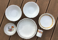 Porzellan Konvolut rohweiss KPM Kaiser Reuther Walküre 6 teilig