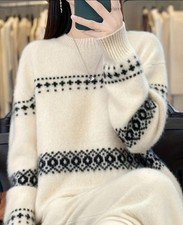 Damen Wollpullover , Oversize