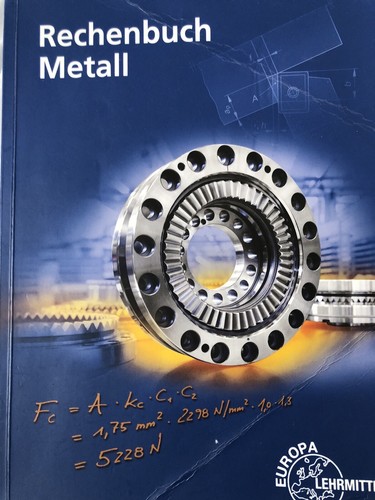 Rechenbuch metall - rechenbuch,