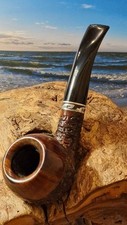 Pfeife-Pipe-Rinaldo- Silverline-Ambiente- Handmade-Italy-Lithos- 9mm