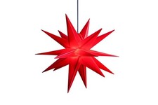 LED Weihnachtsstern 55 cm rot
