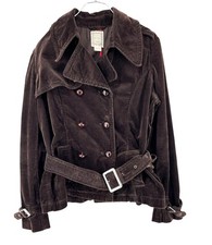 RALPH LAUREN JEANS Damen Mantel Jacke mit Gürtel Größe M