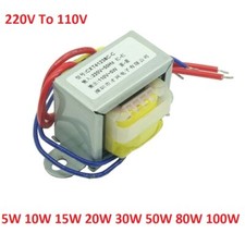 5W 10W 15W 20W 30W 50W 100W Transformator Netztrafo Eingang 220V Ausgang 110V AC