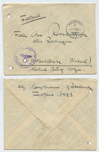 87809 feldpostbrief - feldpostbrief,