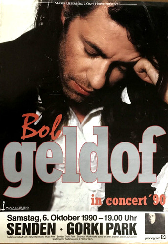 Bob geldof 1990 senden - bob,