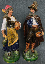 Figurenpaar, 20. Jh. Signiert