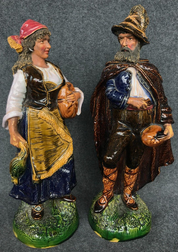 Figurenpaar jh signiert - figurenpaar,, 20.