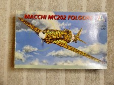 Wow!! ITALERI MACCHI MC202 FOLGORE 1/72 No. 1222
