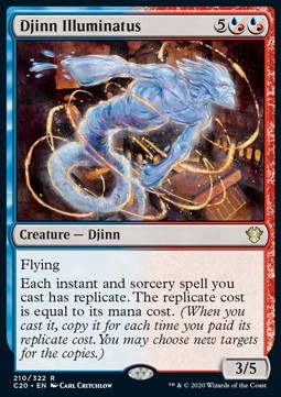 Magic mtg djinn illuminatus - djinn,