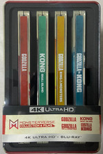 MONSTERVERSE COLLECTION 4K ULTRA HD + Blu-ray Steelbooks NEU OVP Godzilla Kong