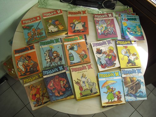 Paket 171 x mosaik - paket, abrafaxe