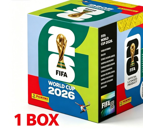 Neu panini 2026 stickerbox - panini, wm
