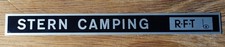 RFT Typenschilt für Stern Camping