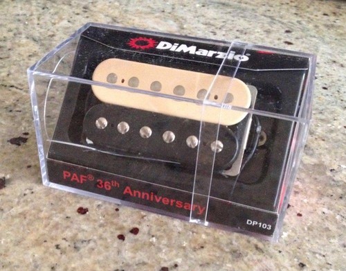 Dimarzio dp103 zebra paf - dimarzio,