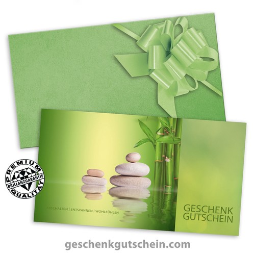 Gutscheinkarten mit kuverts - mit,
